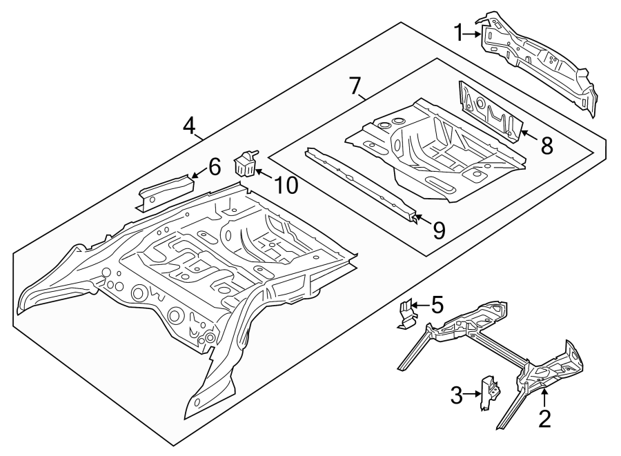 REAR BODY & FLOOR.