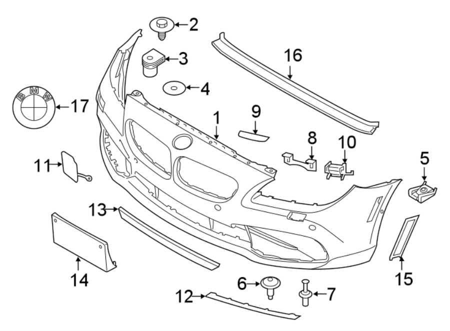 8Front bumper. Bumper & components.https://images.simplepart.com/images/parts/motor/fullsize/1932010.png