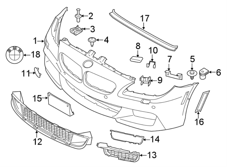 14Front bumper. Bumper & components.https://images.simplepart.com/images/parts/motor/fullsize/1932030.png