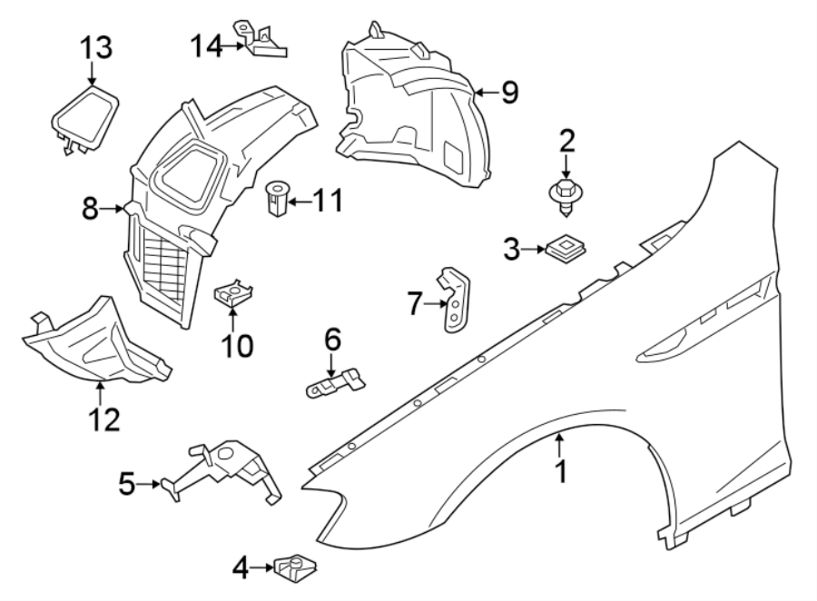 FENDER & COMPONENTS.