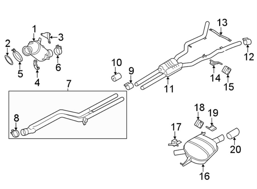 4Exhaust system. Exhaust components.https://images.simplepart.com/images/parts/motor/fullsize/1932495.png