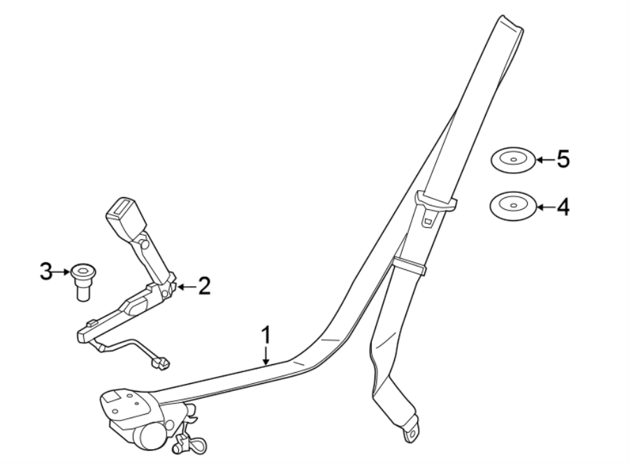 RESTRAINT SYSTEMS. FRONT SEAT BELTS.