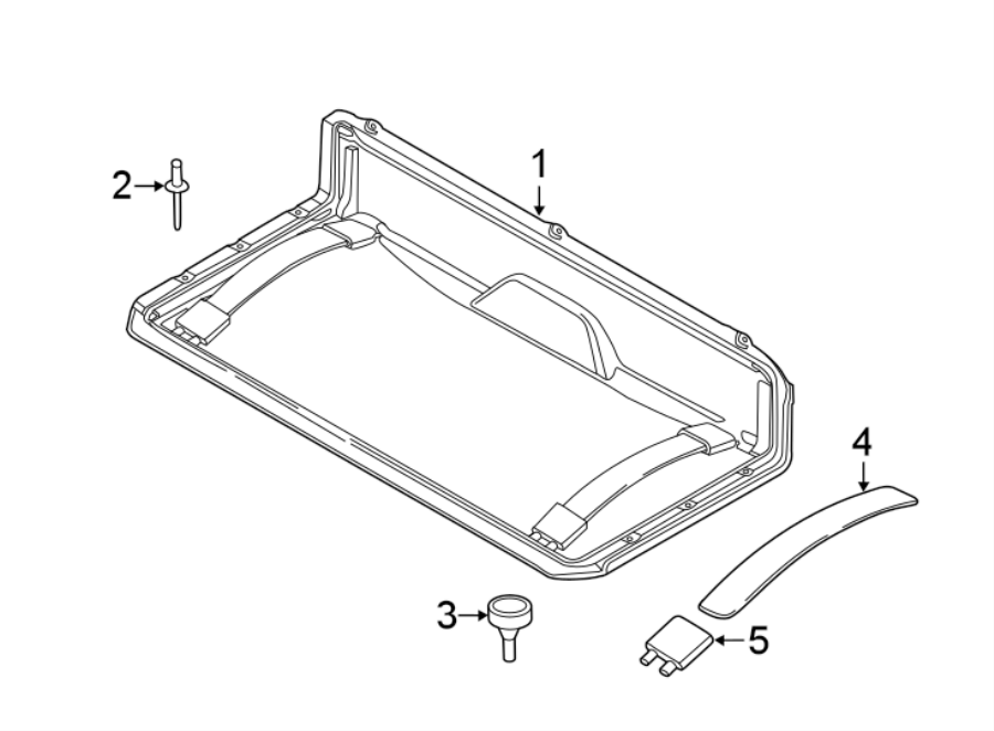 CONVERTIBLE/SOFT TOP. STORAGE COMPARTMENT.