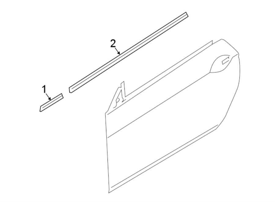 DOOR. EXTERIOR TRIM.