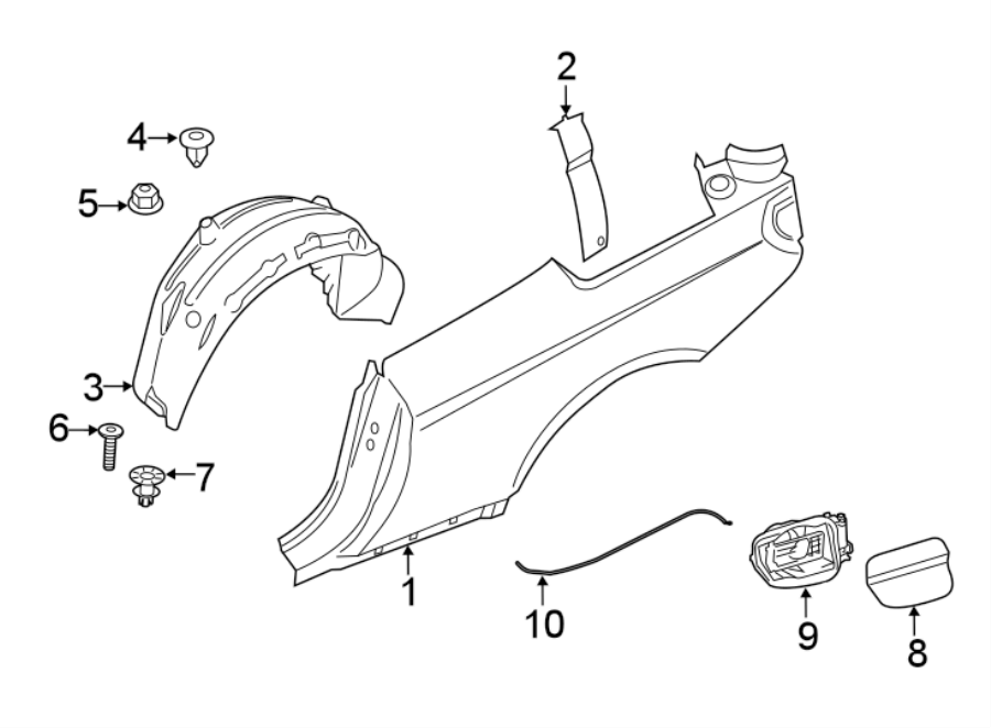 QUARTER PANEL & COMPONENTS.