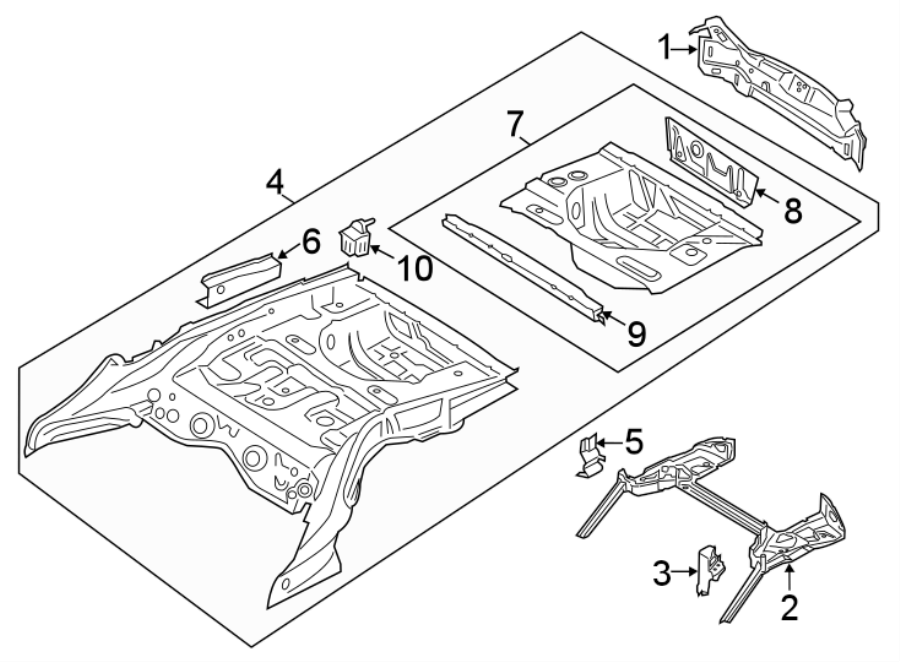 REAR BODY & FLOOR.