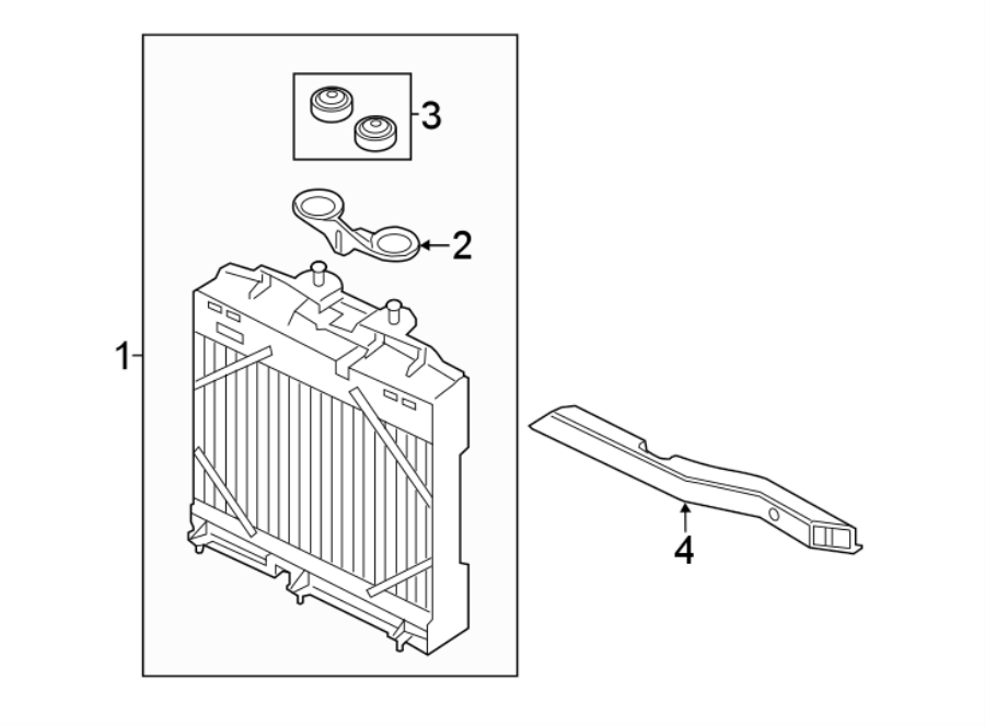 RADIATOR & COMPONENTS.