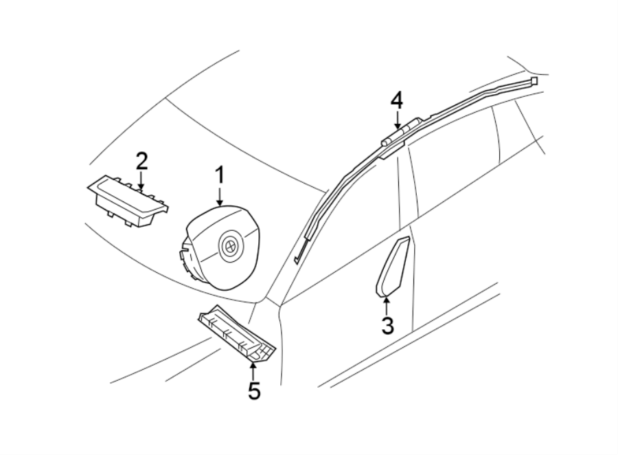 RESTRAINT SYSTEMS. AIR BAG COMPONENTS.