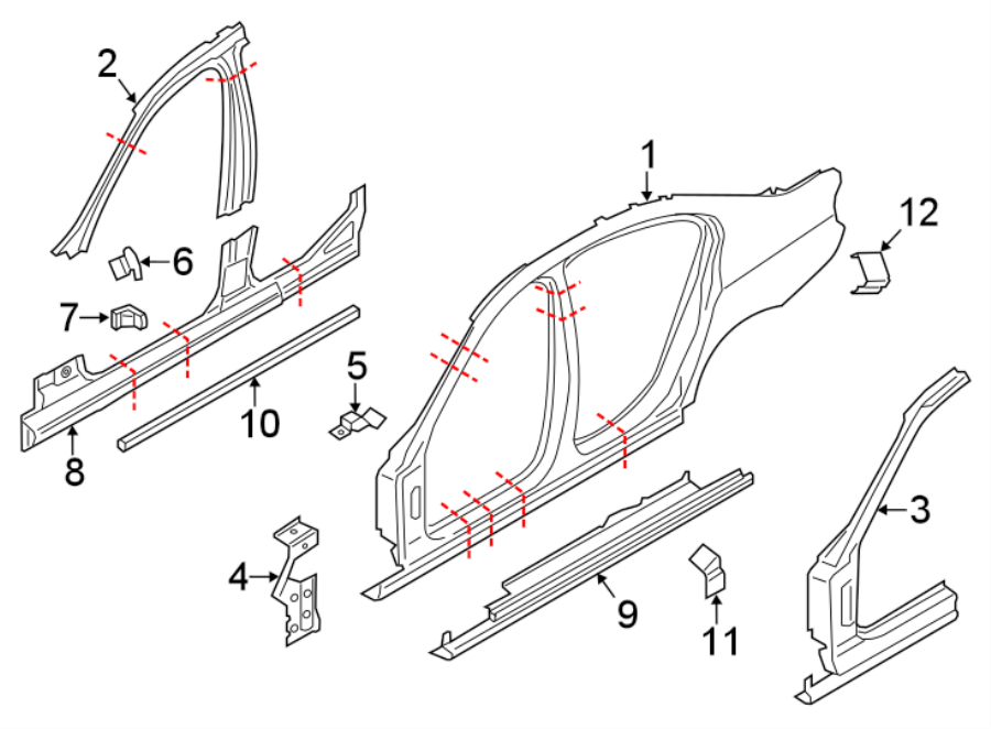 6PILLARS. ROCKER & FLOOR. HINGE PILLAR. ROCKER PANEL. UNISIDE.https://images.simplepart.com/images/parts/motor/fullsize/1933735.png