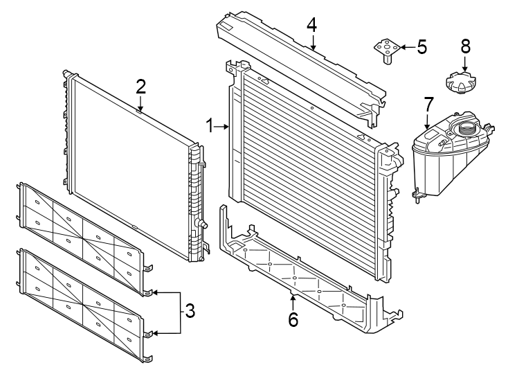 3Radiator & components.https://images.simplepart.com/images/parts/motor/fullsize/1934030.png