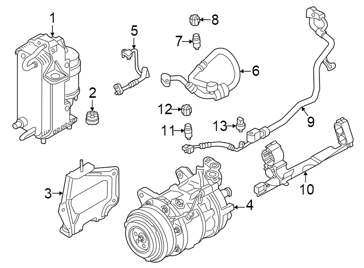 4Air conditioner & heater. Compressor & lines. Condenser.https://images.simplepart.com/images/parts/motor/fullsize/1934110.png