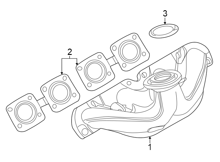 1Exhaust system. Manifold.https://images.simplepart.com/images/parts/motor/fullsize/1934330.png