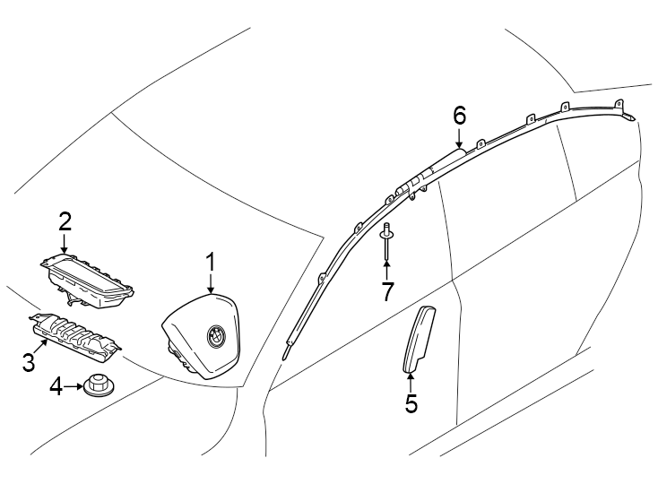 7Restraint systems. Air bag components.https://images.simplepart.com/images/parts/motor/fullsize/1934495.png