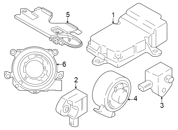 3Restraint systems. Air bag components.https://images.simplepart.com/images/parts/motor/fullsize/1934500.png