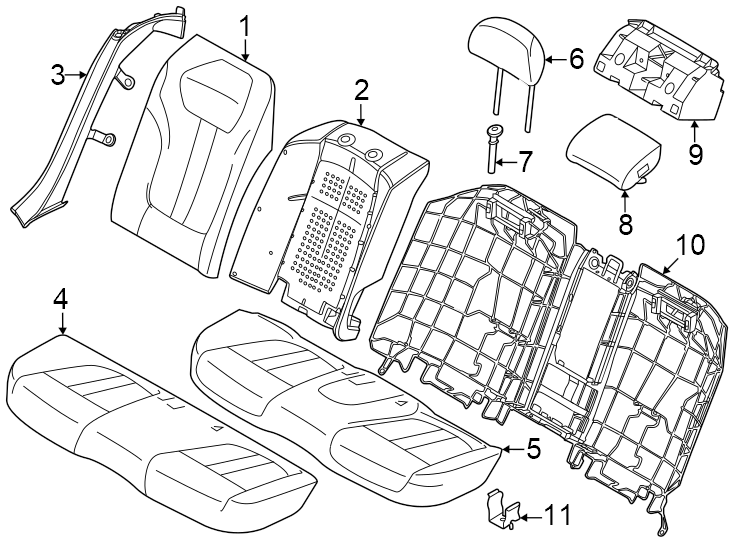 8Seats & tracks. Rear seat components.https://images.simplepart.com/images/parts/motor/fullsize/1934560.png