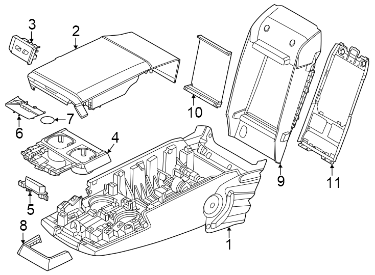 11Seats & tracks. Rear seat components.https://images.simplepart.com/images/parts/motor/fullsize/1934575.png