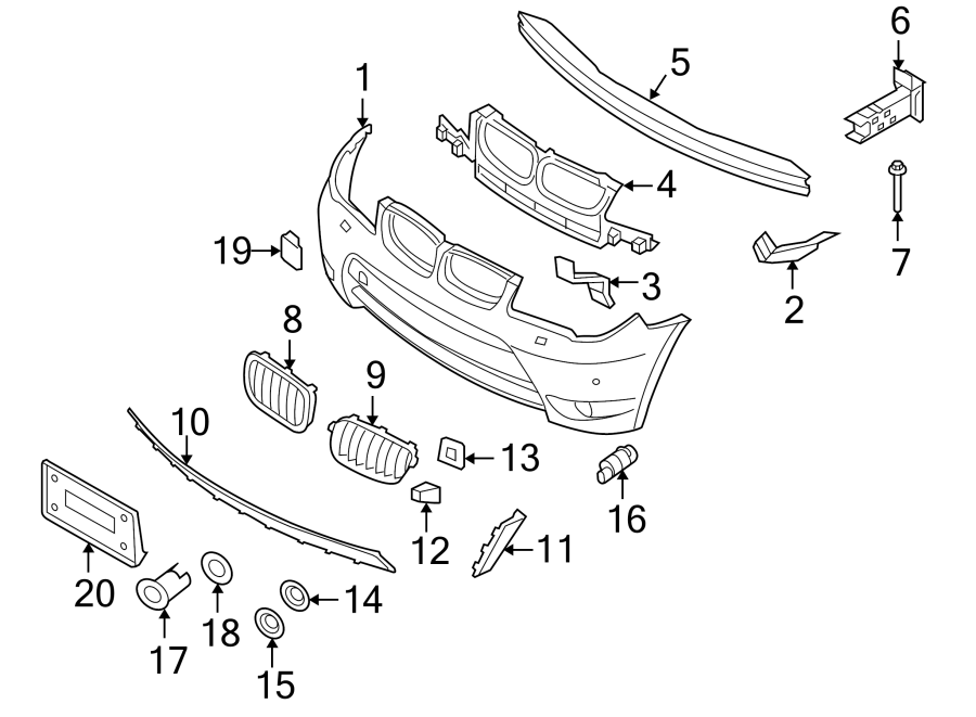 7FRONT BUMPER. BUMPER & COMPONENTS.https://images.simplepart.com/images/parts/motor/fullsize/1935025.png