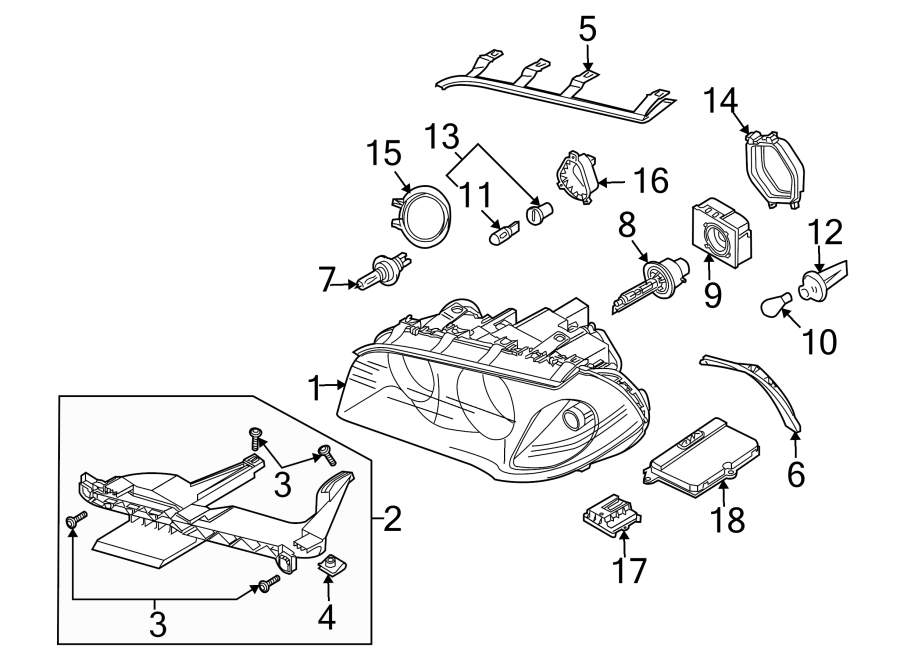 5Front lamps. Headlamp components.https://images.simplepart.com/images/parts/motor/fullsize/1935035.png