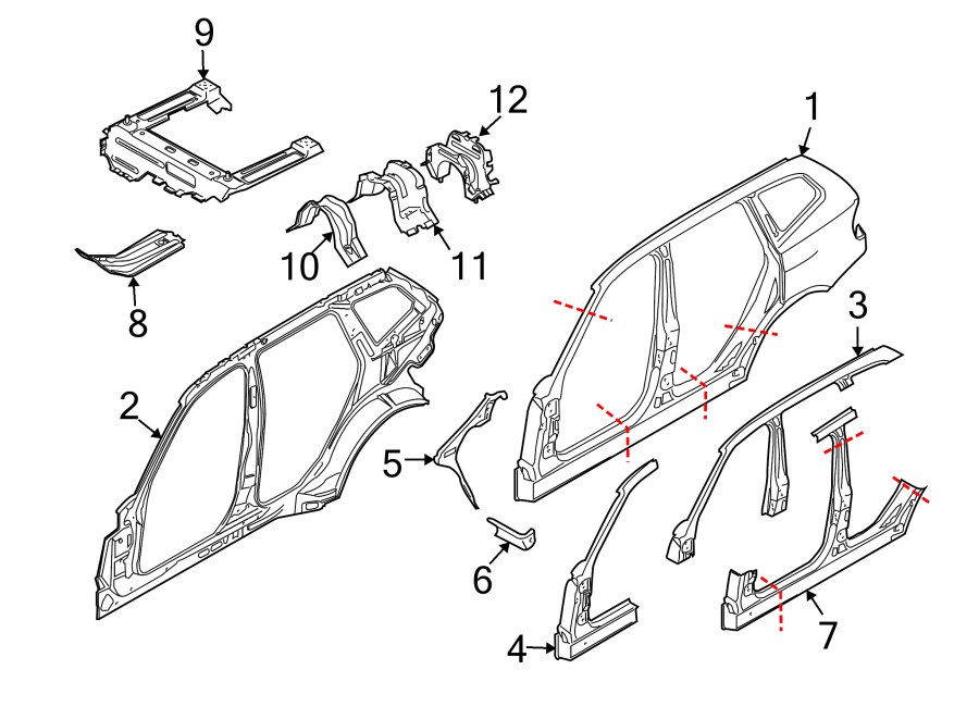 4PILLARS. ROCKER & FLOOR. CENTER PILLAR & ROCKER. HINGE PILLAR. UNISIDE.https://images.simplepart.com/images/parts/motor/fullsize/1935490.png