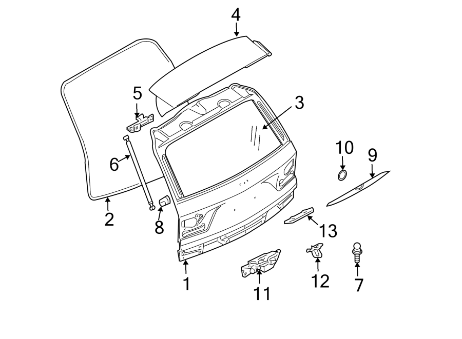 13LIFT GATE. GATE & HARDWARE.https://images.simplepart.com/images/parts/motor/fullsize/1935650.png