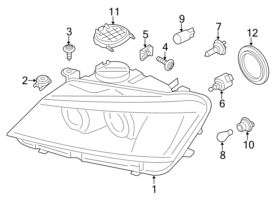 9FRONT LAMPS. HEADLAMP COMPONENTS.https://images.simplepart.com/images/parts/motor/fullsize/1936030.png