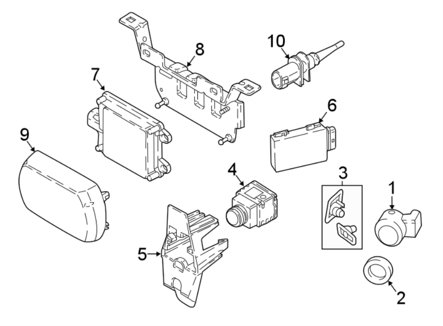 1FRONT BUMPER & GRILLE. ELECTRICAL COMPONENTS.https://images.simplepart.com/images/parts/motor/fullsize/1937015.png