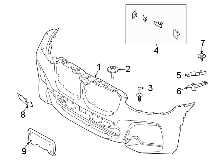 1Front bumper & grille. Bumper & components.https://images.simplepart.com/images/parts/motor/fullsize/1937024.png