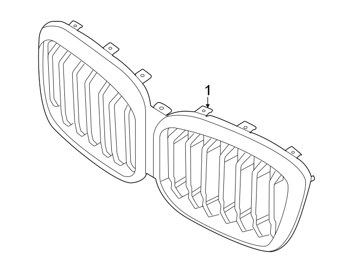 3Front bumper & grille. Grille & components.https://images.simplepart.com/images/parts/motor/fullsize/1937026.png