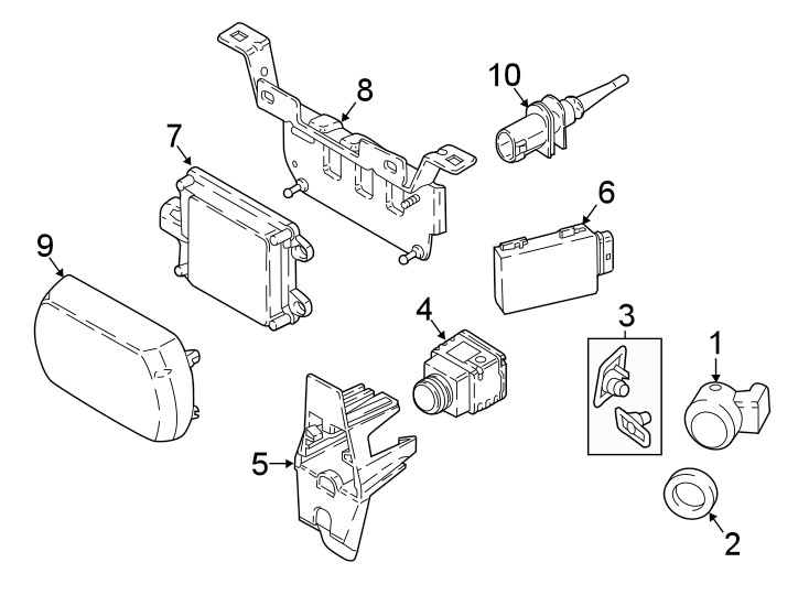 1FRONT BUMPER & GRILLE. ELECTRICAL COMPONENTS.https://images.simplepart.com/images/parts/motor/fullsize/1937032.png