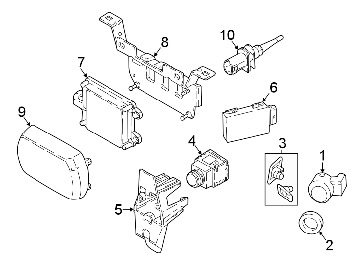 1Front bumper & grille. Electrical components.https://images.simplepart.com/images/parts/motor/fullsize/1937033.png