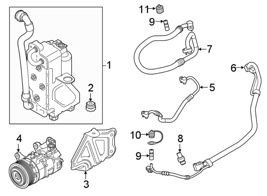 4AIR CONDITIONER & HEATER. COMPRESSOR & LINES. CONDENSER.https://images.simplepart.com/images/parts/motor/fullsize/1937120.png