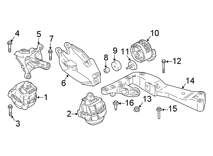 Engine & TRANS mounting.