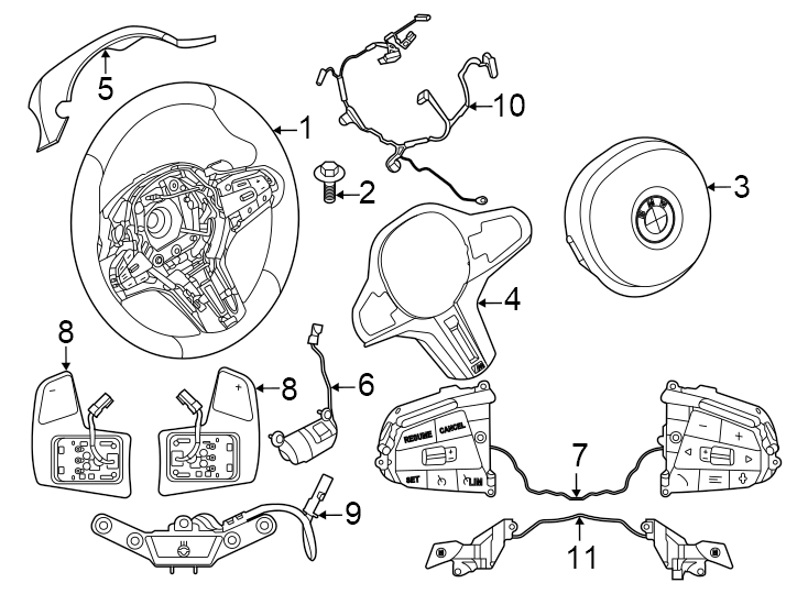 1Steering wheel & trim.https://images.simplepart.com/images/parts/motor/fullsize/1937366.png