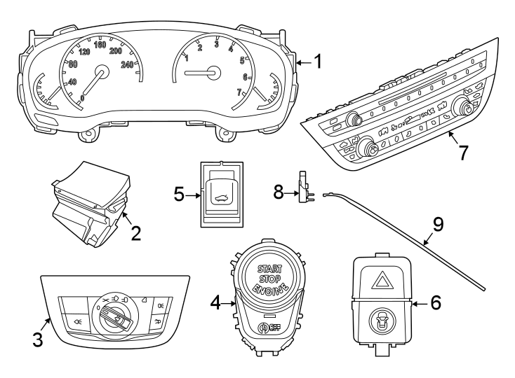 5Instrument panel. Cluster & switches.https://images.simplepart.com/images/parts/motor/fullsize/1937397.png