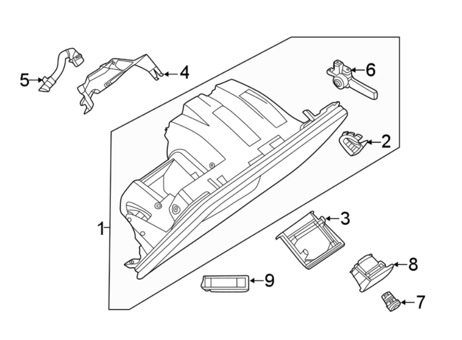 9INSTRUMENT PANEL. GLOVE BOX.https://images.simplepart.com/images/parts/motor/fullsize/1937405.png