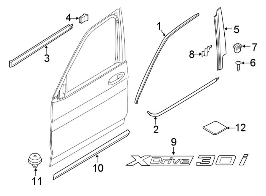 7FRONT DOOR. EXTERIOR TRIM.https://images.simplepart.com/images/parts/motor/fullsize/1937560.png