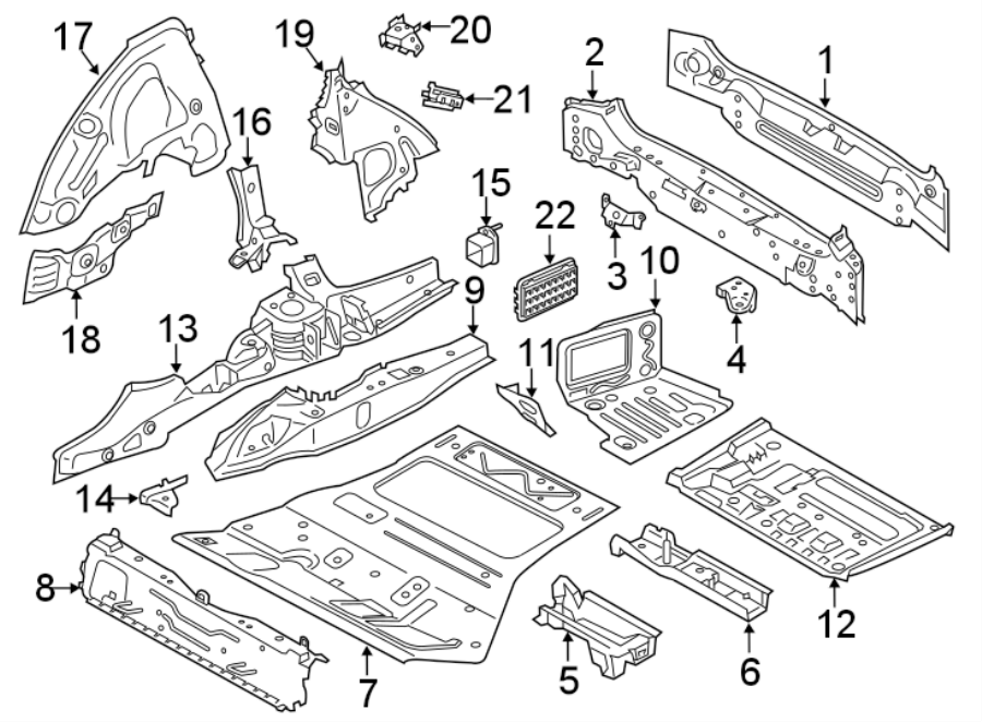 REAR BODY & FLOOR.