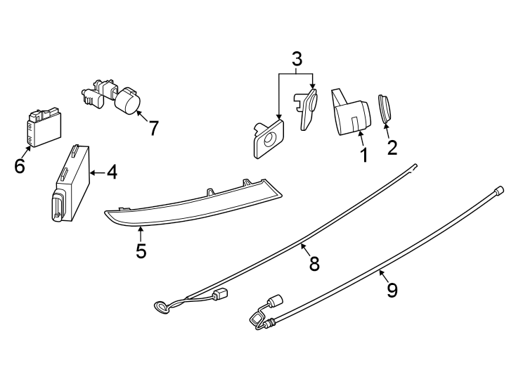 1Rear bumper. Electrical components.https://images.simplepart.com/images/parts/motor/fullsize/1937756.png