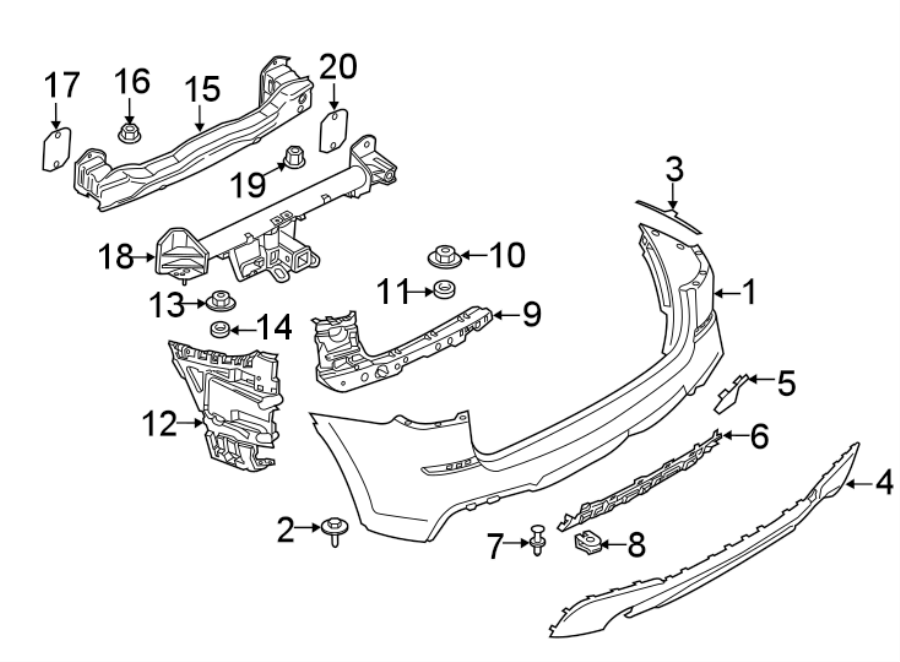 4REAR BUMPER. BUMPER & COMPONENTS.https://images.simplepart.com/images/parts/motor/fullsize/1937760.png