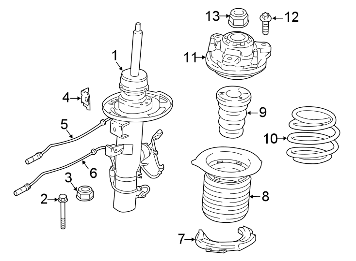 1Front suspension. Instrument panel. Struts & components.https://images.simplepart.com/images/parts/motor/fullsize/1937820.png