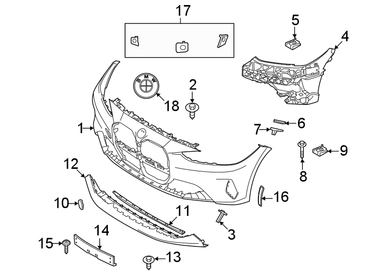 16Front bumper. Bumper & components.https://images.simplepart.com/images/parts/motor/fullsize/1938010.png