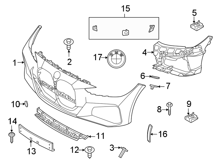 16Front bumper. Bumper & components.https://images.simplepart.com/images/parts/motor/fullsize/1938020.png