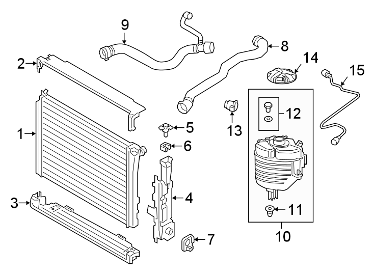 10Radiator & components.https://images.simplepart.com/images/parts/motor/fullsize/1938057.png