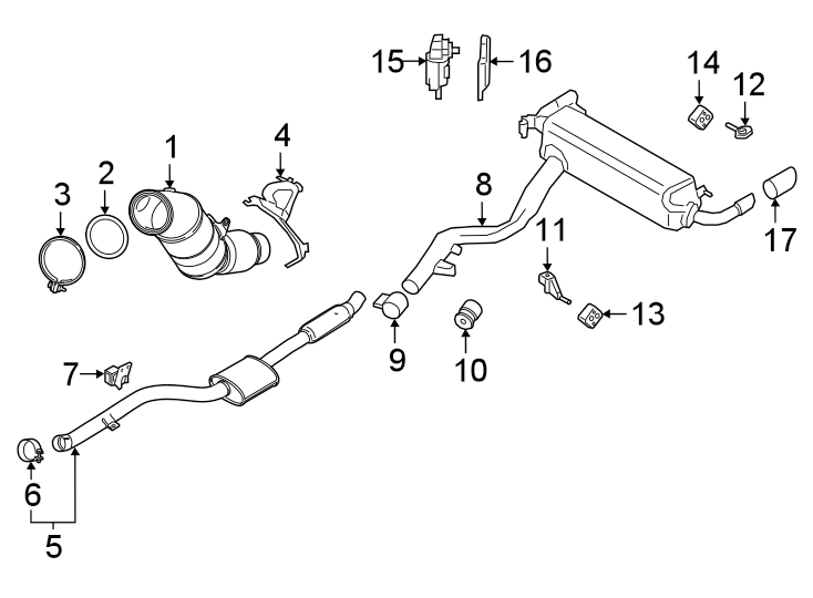 Exhaust system.