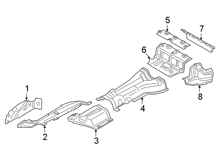 8Exhaust system. Heat shields.https://images.simplepart.com/images/parts/motor/fullsize/1938270.png