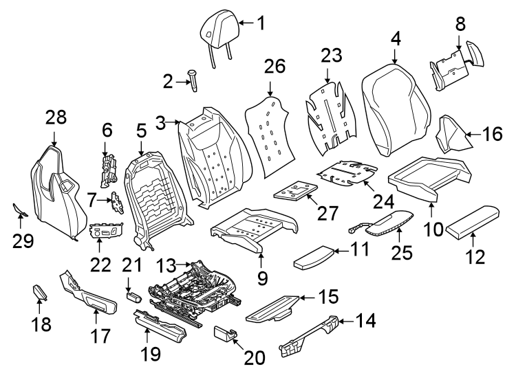 26Seats & tracks. Driver seat components.https://images.simplepart.com/images/parts/motor/fullsize/1938495.png