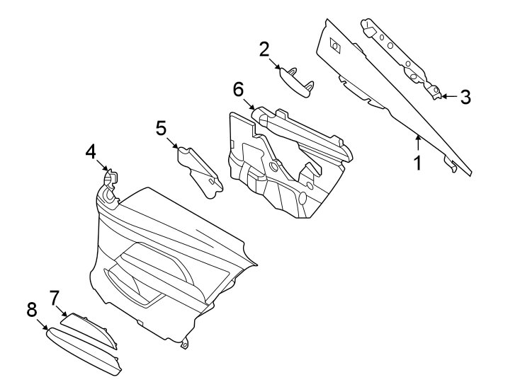 6Quarter panel. Interior trim.https://images.simplepart.com/images/parts/motor/fullsize/1938690.png