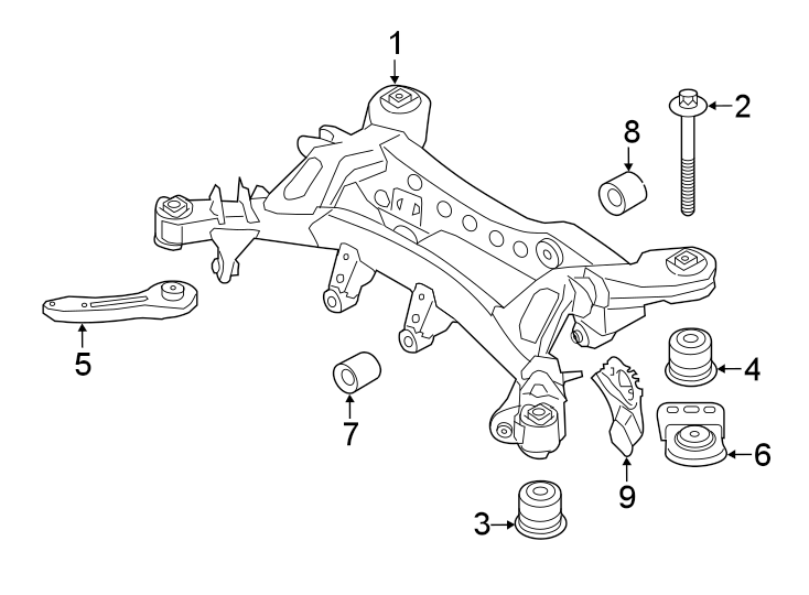 8Rear suspension. Suspension mounting.https://images.simplepart.com/images/parts/motor/fullsize/1938745.png