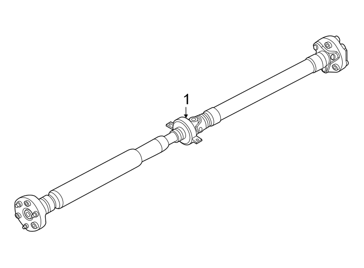 Rear suspension. Drive shaft.