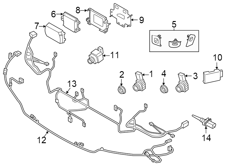 3Front bumper & grille. Electrical components.https://images.simplepart.com/images/parts/motor/fullsize/1939020.png